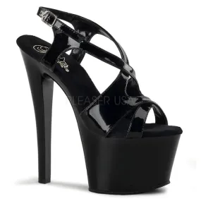 7" Stiletto Criss-Cross Platform (SKY-330)