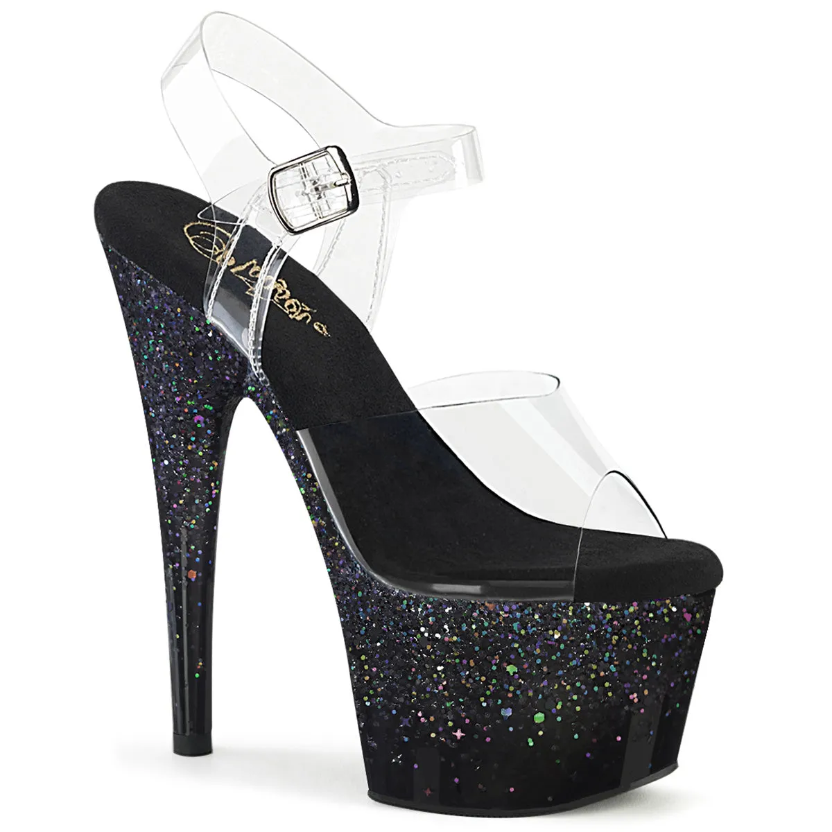 7" Stiletto Platform With Glitter (ADORE-708SS)