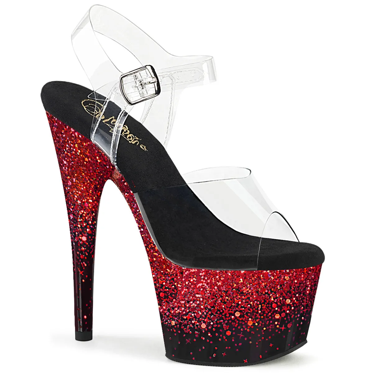 7" Stiletto Platform With Glitter (ADORE-708SS)