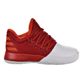 Adidas Harden Vol.1 C Little Kid's Shoes Scarlet/White