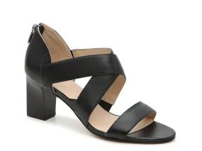 ADRIENNE VITTADINI Women's  •Rowsey• Heeled Leather Sandal