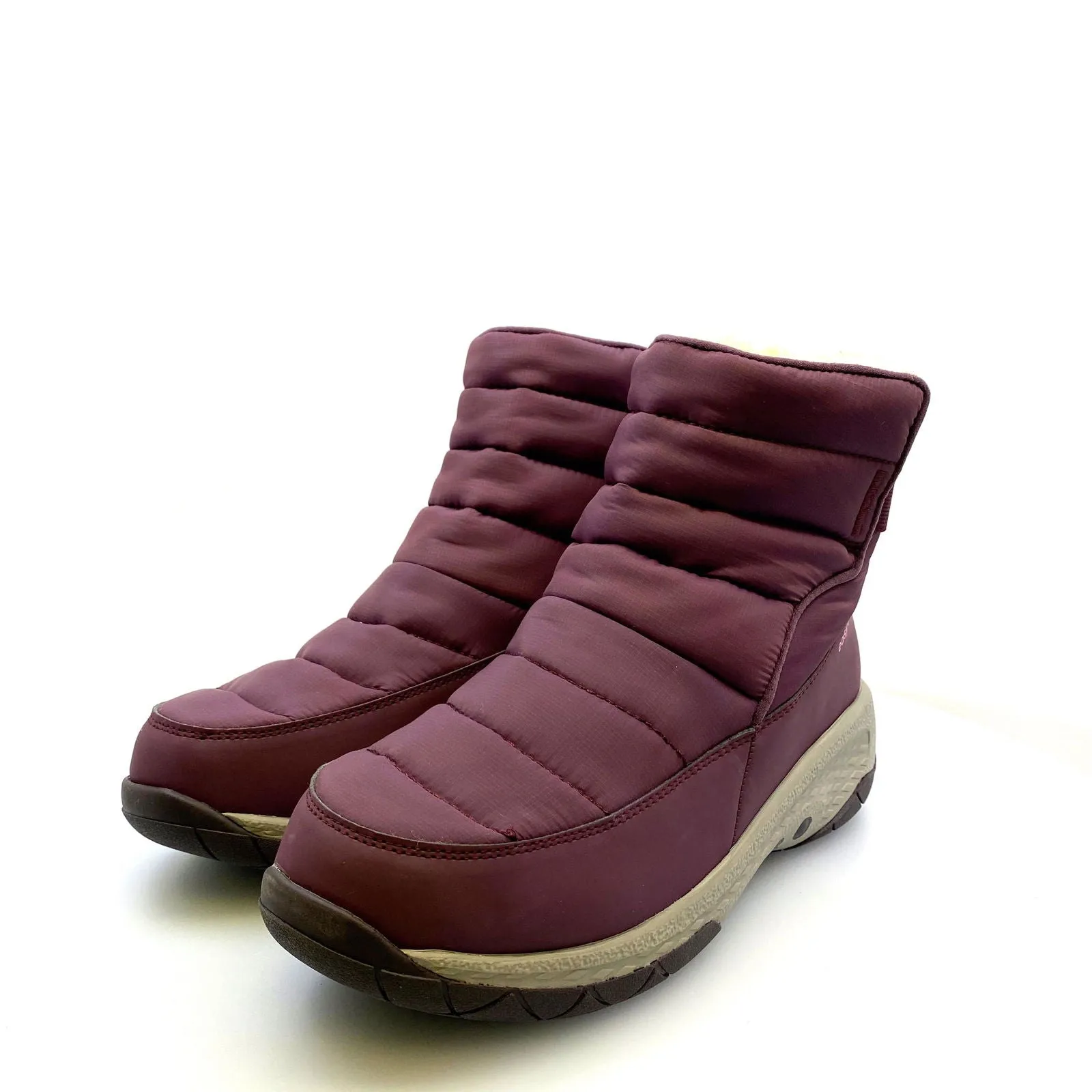 Easy Spirit Womens Size 9W Wine Purple Jorneon Cold Weather Booties