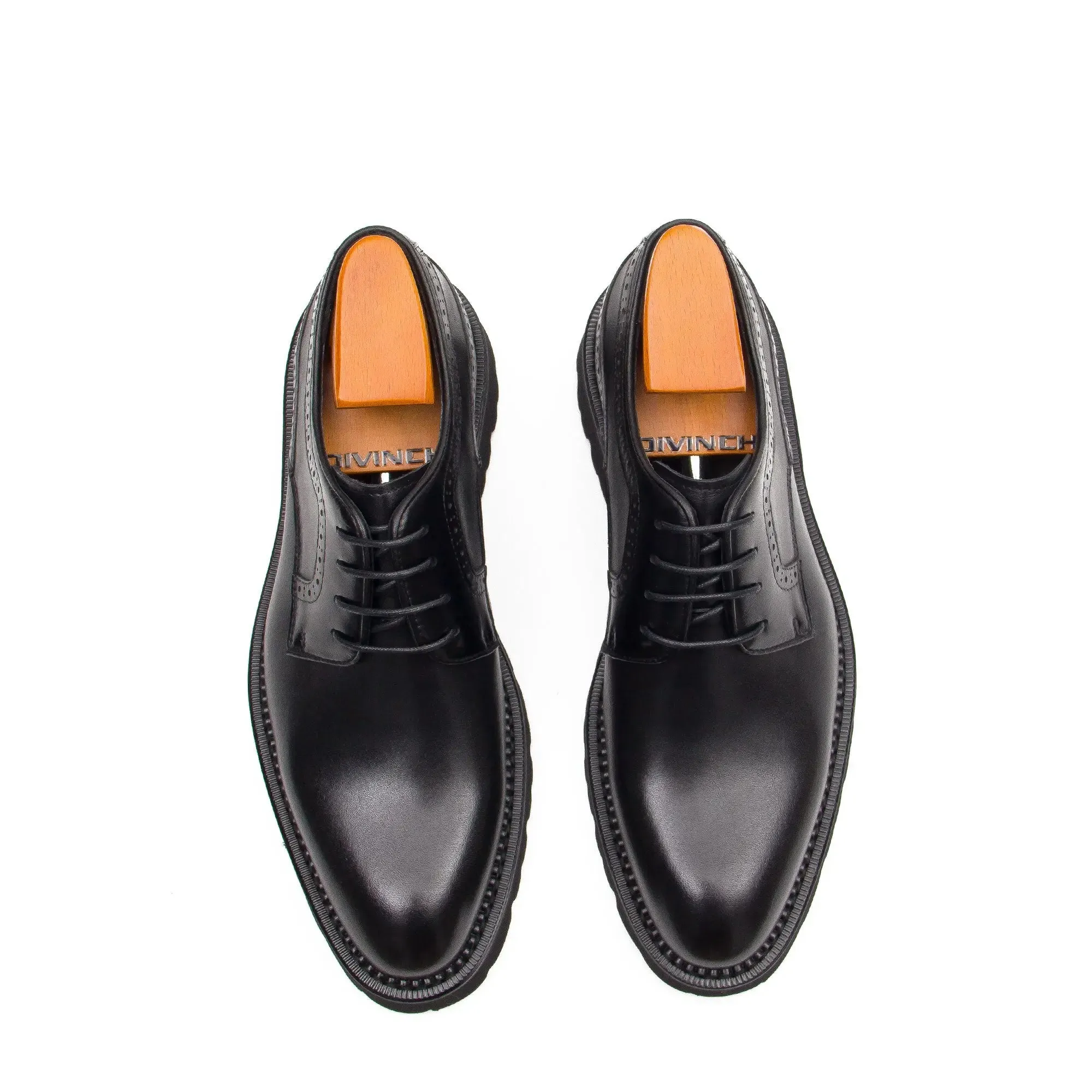 Formal Shoes For Men Thick-Soled Derby Shoes D96158