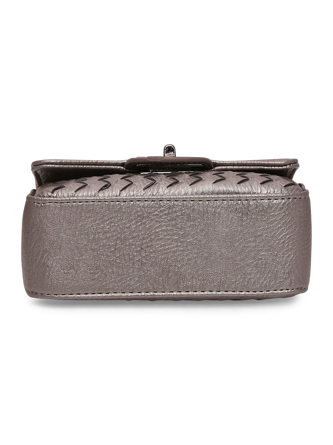 Inc.5 Women Grey  Textured Sling Bag