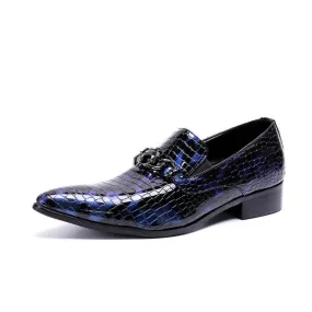 Mens Low Top Slip On Oxford Shoes