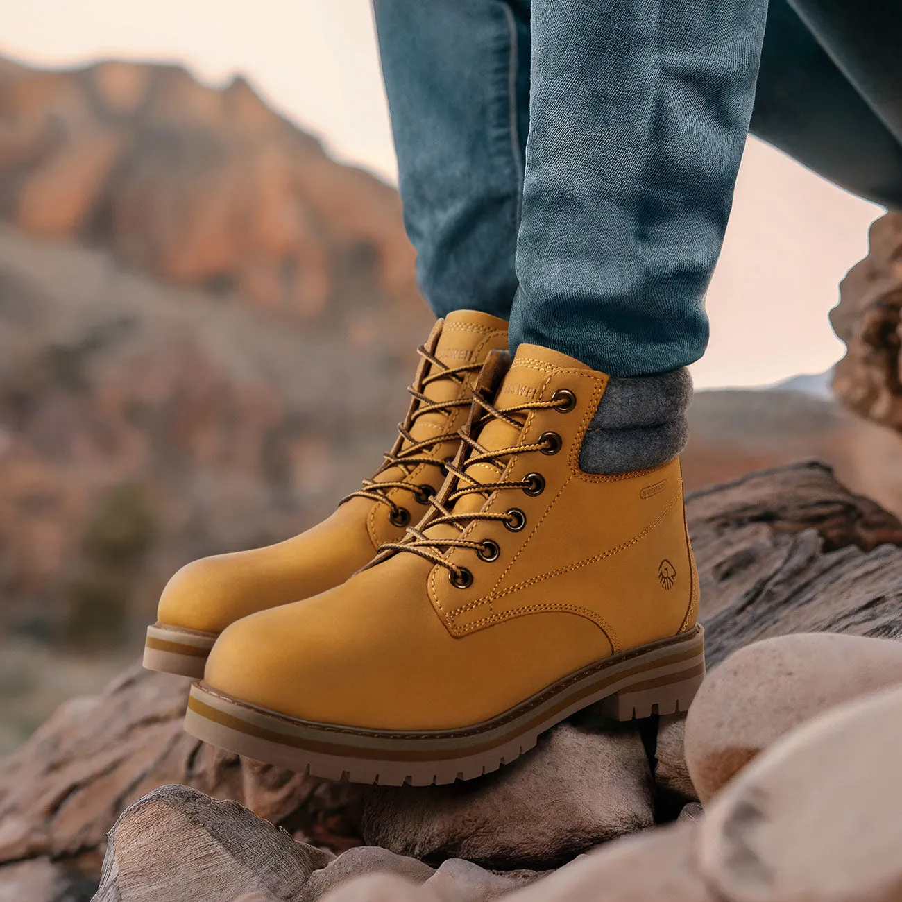 Merino Leather Boot Men