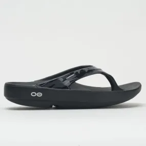 OOFOS LIMITED WOMEN'S BLACK GRAY CAMO