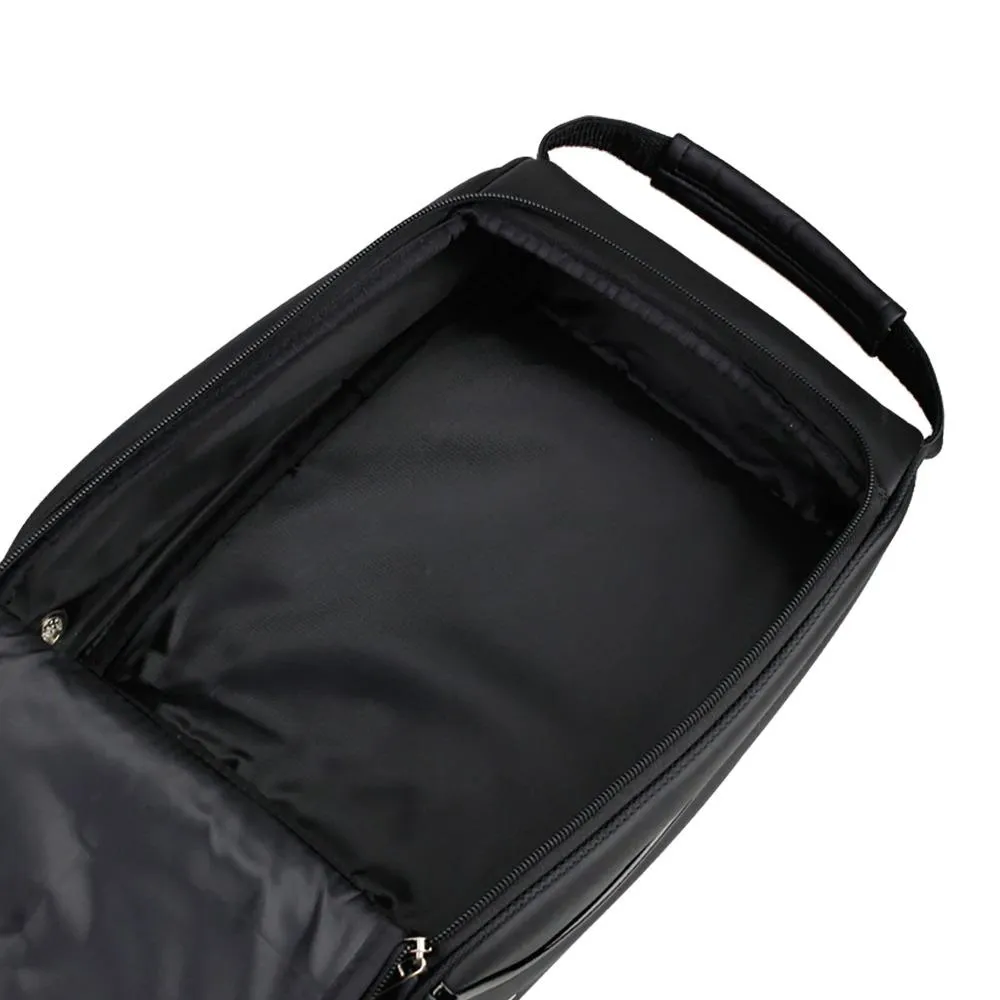 Portable Golf Shoes Leather Travel Bag