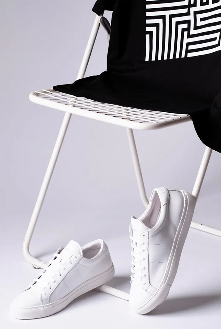 S_One White Sneakers