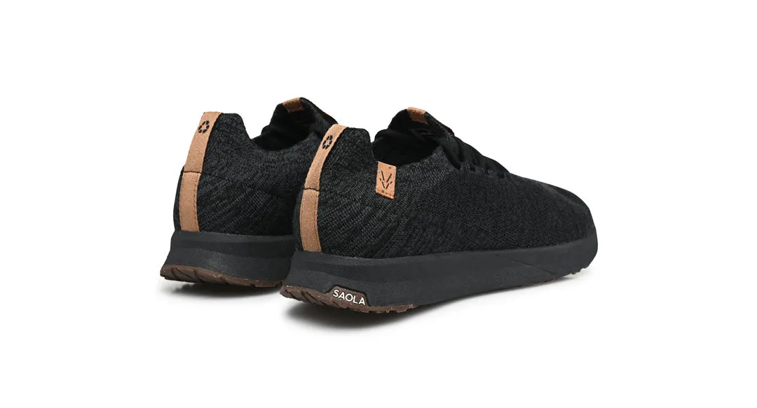 Tsavo M 2.0 Wool Black - Steel Grey